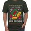 I Like To Ride His Sleigh, Ugly Christmas Sweater Unisex Men's T-Shirt