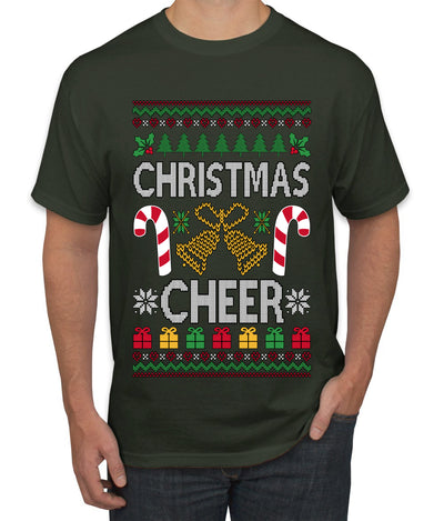Christmas Cheer, Ugly Christmas Sweater Unisex Men's T-Shirt