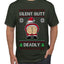 Silent Butt Deadly Farting Santa, Ugly Christmas Sweater Unisex Men's T-Shirt