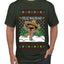 Feliz Navidad Dancing Gingerbread Man, Ugly Christmas Sweater Unisex Men's T-Shirt