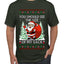 You Should See The Size Of My Sack Naughty Santa, Ugly Christmas Sweater Unisex Men's T-Shirt