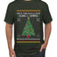 Deck The Halls With Guns & Ammo Fa La La La La, Ugly Christmas Sweater Unisex Men's T-Shirt