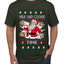 Milk And Cookie Time, Ugly Christmas Sweater Unisex Men's T-Shirt