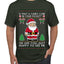 Is That A Candy Cane In Your Pocket Naughty Santa, Ugly Christmas Sweater Unisex Men's T-Shirt