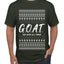 G.O.A.T. God Over All Things, Ugly Christmas Sweater Unisex Men's T-Shirt