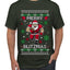 Merry Blitzmas, Football Christmas Sweater Design, Ugly Christmas Sweater Unisex Men's T-Shirt