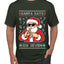 Santa Says 6 7 Numbers Meme, Ugly Christmas Sweater Unisex Men's T-Shirt