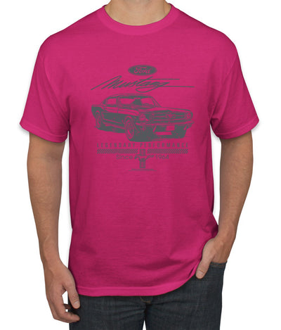 Ford Mustang Shirt Legendary Performance Est 1964 Retro Vintage Ford Mustang Cars and Trucks Men's T-Shirt