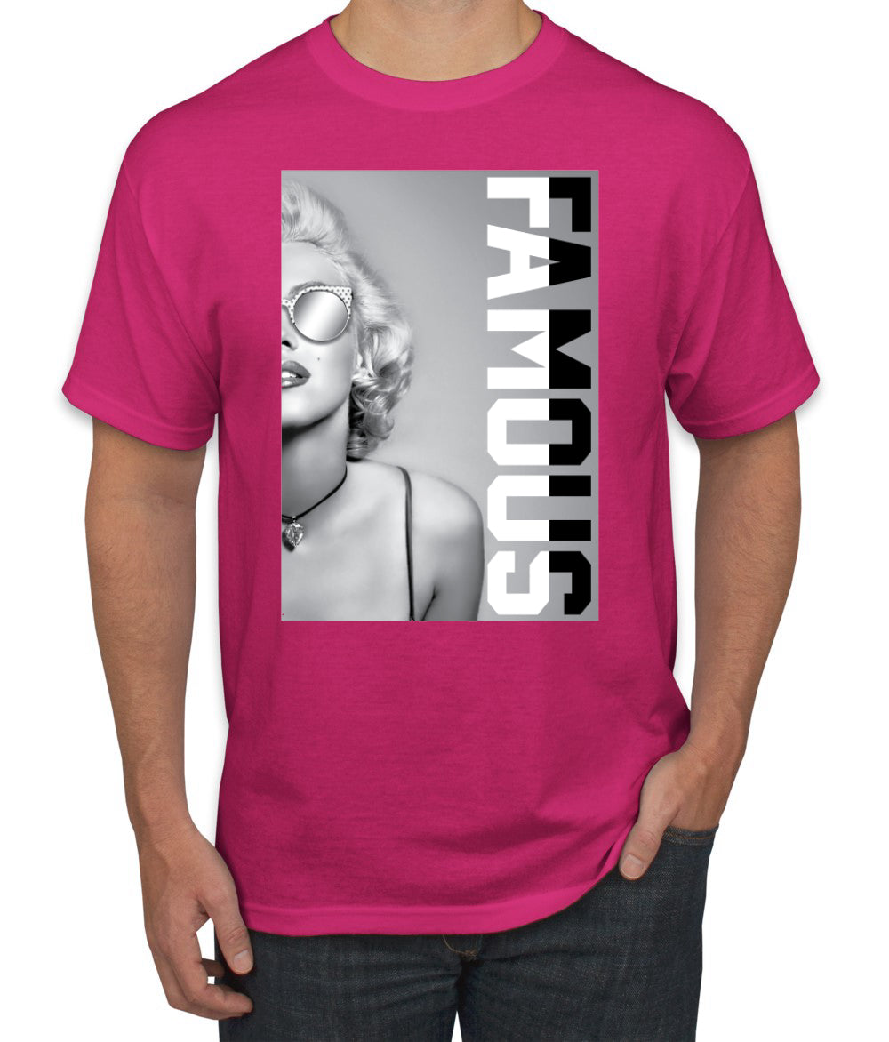 Marilyn Famous Rockstar Famous People Pop Culture Men's T-Shirt