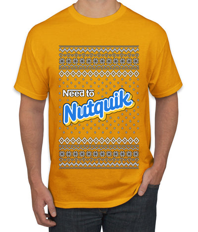 Funny Candy Bar Parody Shirt, Ugly Christmas Sweater Unisex Men's T-Shirt