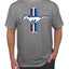 Ford Mustang Retro USA Vintage Logo Classic Bar Cars and Trucks Men's T-Shirt