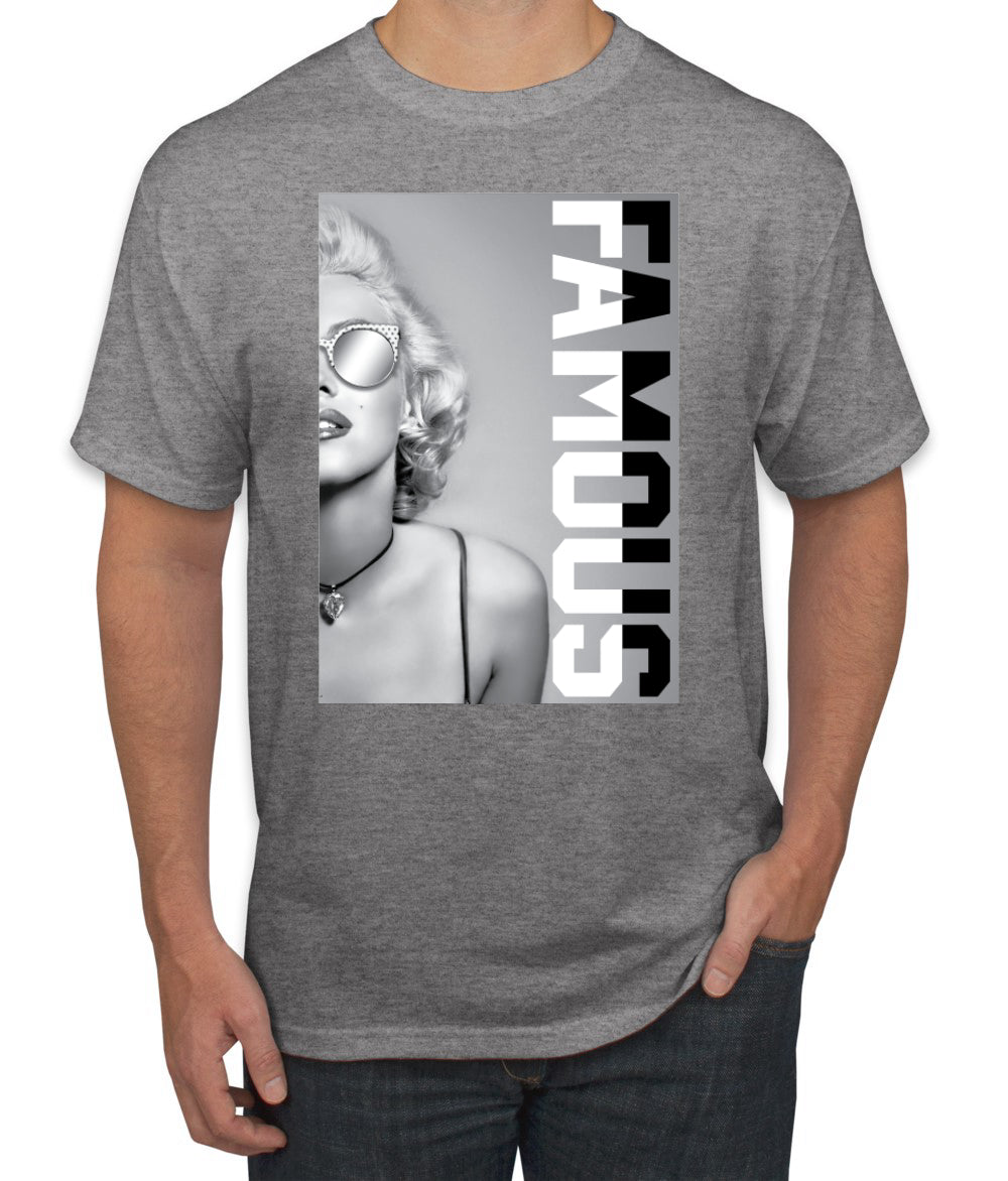 Marilyn Famous Rockstar Famous People Pop Culture Men's T-Shirt