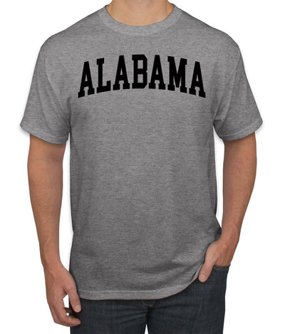 State of Alabama College Style Fashion Men's T-Shirt