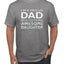 Proud Dad of an Awesome Daughter Best Father Dad Gift Father's Day Men's T-Shirt