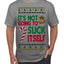 It's Not Going to Suck Itself Funny Candy Cane Ugly Christmas Sweater Men's T-Shirt