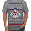 Frosty the Swoleman Funny Workout Lifting Snowman MovieUgly Christmas Sweater Men's T-Shirt