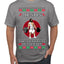 Jesus the Ultimate Deadlifter Funny Ugly Christmas Sweater Men's T-Shirt