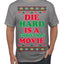 Die Hard is a Christmas Movie Classic, McClane Hans Nakatomi Plaza Xmas Party Holiday Movies Ugly Christmas Sweater Men's T-Shirt
