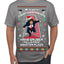Not Christmas Until Hans Gruber Falls From Nakatomi Ugly Christmas Sweater Men's T-Shirt
