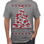 Is This Jolly Enough? Skeleton Skull Christmas Tree Ugly Christmas Sweater Men's T-Shirt