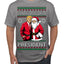 Santa's Favorite President Red Suit Trump Ugly Christmas Sweater Men's T-Shirt