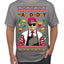 Mac Daddy Funny Viral Trump Meme Fast Food Fries Burgers Ugly Christmas Sweater Men's T-Shirt