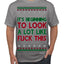 It's Beginning to Look a Lot Like Fuck This Funny Ugly Christmas Sweater Men's T-Shirt
