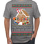 The Only House I Can Afford Funny Millennial Meme Ugly Christmas Sweater Men's T-Shirt