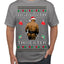 Ugly Ath Sweater Merry Chrithmith, Butt Viral Ugly Ass Boxing Fight Meme Ugly Christmas Sweater Men's T-Shirt