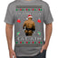 Lift Heavy Eat Ath Merry Chrithmith, Butt Viral Weightlifting Lifting Boxing Fight Meme Ugly Christmas Sweater Men's T-Shirt