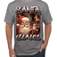Santa Claus Bootleg Rap Music Style Ugly Christmas Sweater Men's T-Shirt