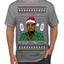 You Better Watch Out, the Diddler's Coming to Town, Funny Santa P Diddy Diddler Funny Party Viral Music Baby Oil Meme Ugly Christmas Sweater Men's T-Shirt