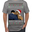 I Love You Merry Chrithmith Funny Boxing Fight Meme Classic Funny Xmas Ugly Christmas Sweater Men's T-Shirt
