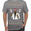 Naughty List Most Wanted, Funny Santa P Diddy Diddler Funny Party Viral Music Baby Oil Meme Ugly Christmas Sweater Men's T-Shirt