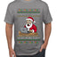 Santa Saw Your Search History, Funny Internet Humor, Ugly Christmas Sweater Men's T-Shirt