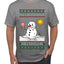 Just A Little Meltdown, Ugly Christmas Sweater Men's T-Shirt