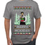Finding My Happy Holiday, Ugly Christmas Sweater Men's T-Shirt