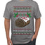 She Loves my Yule Log, Ugly Christmas Sweater Men's T-Shirt