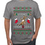 I'm His Reindeer, Ugly Christmas Sweater Unisex Men's T-Shirt