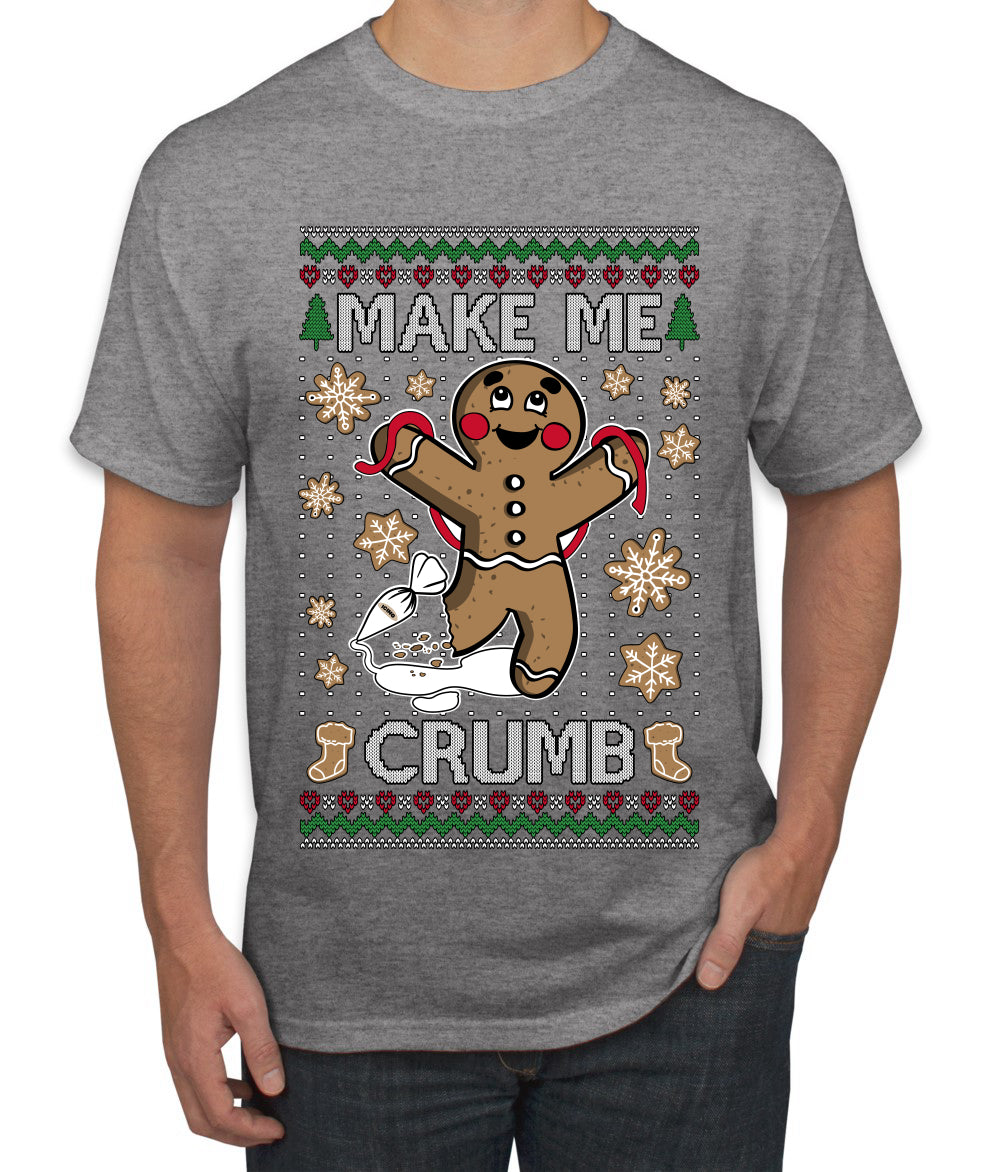 Make Me Crumb, Ugly Christmas Sweater Unisex Men's T-Shirt