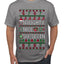 Naughty Nice 6 7 Checklist, Ugly Christmas Sweater Unisex Men's T-Shirt