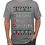 Naughty Nice 6 7 Checklist, Ugly Christmas Sweater Unisex Men's T-Shirt