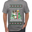 Pole Dancer, Ugly Christmas Sweater Unisex Men's T-Shirt