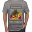 I Like To Ride His Sleigh, Ugly Christmas Sweater Unisex Men's T-Shirt