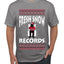 Fresh Snow Records Hip Hop Parody, Ugly Christmas Sweater Unisex Men's T-Shirt