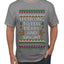 I'm Trying To Feel Merry And Bright, Ugly Christmas Sweater Unisex Men's T-Shirt