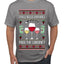 Jingle Bells, Zinfandel Pass The Cabernet Wine Drinker, Ugly Christmas Sweater Unisex Men's T-Shirt