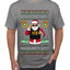 You're On Santa's Naughty List ICE Agent, Ugly Christmas Sweater Unisex Men's T-Shirt