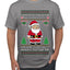 Is That A Candy Cane In Your Pocket Naughty Santa, Ugly Christmas Sweater Unisex Men's T-Shirt