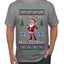 Skinny Santa Ho Ho Ho Ho-Zempic Weight Loss Shot, Ugly Christmas Sweater Unisex Men's T-Shirt